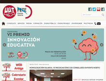 Tablet Screenshot of feteugtgalicia.es